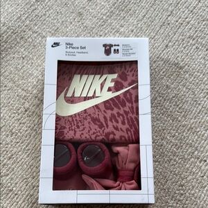 Nike Kids One Piece Set - Red and Pink